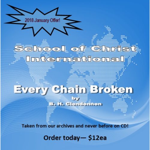 2018 - January - Every Chain Broken
