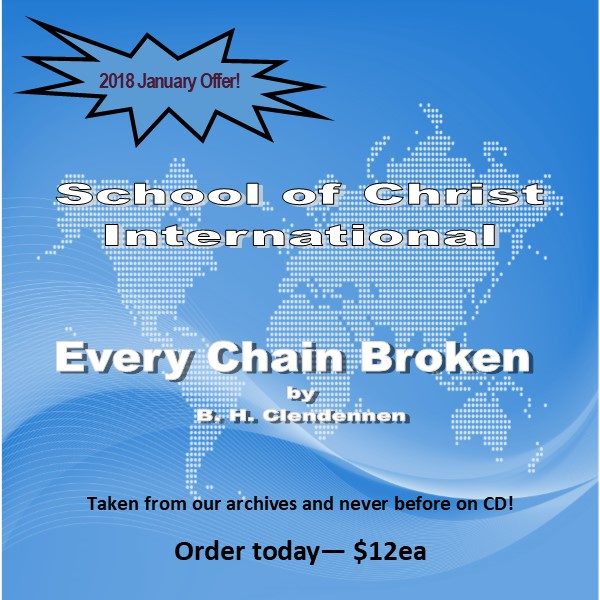 2018 - January - Every Chain Broken