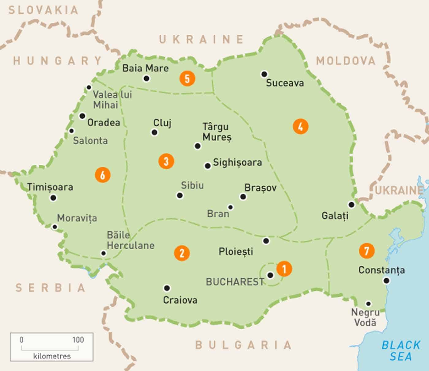 Молдова маре карта