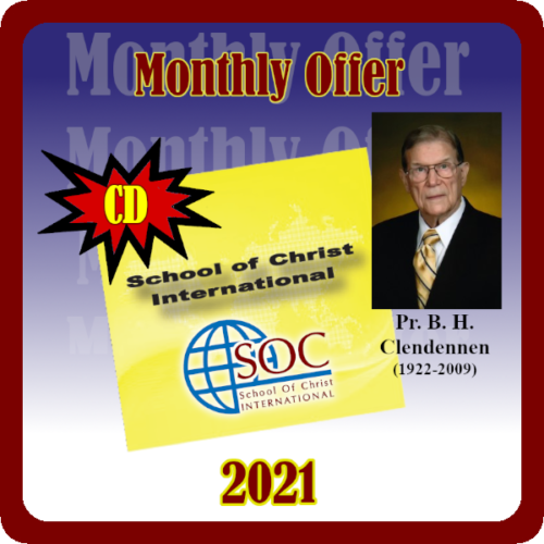 2021 Monthly Offers by B. H. Clendennen