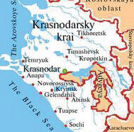Krasnodar region in Russia