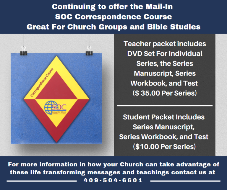 Home - School of Christ