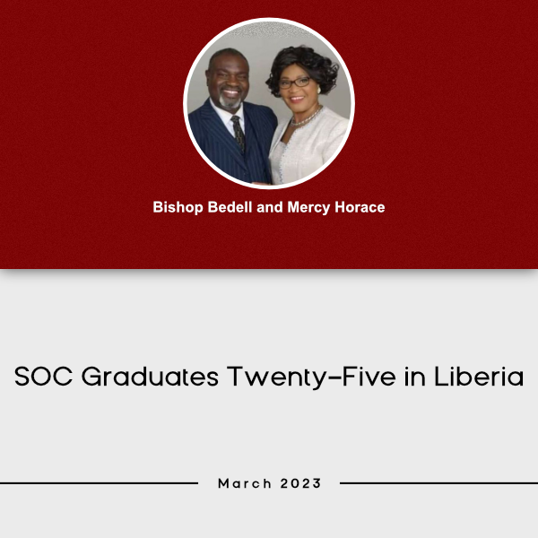 SOC Graduates Twenty-Five in Liberia