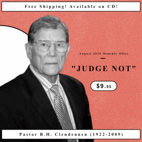 August 2025 Monthly Offer Pr. Clendennen
